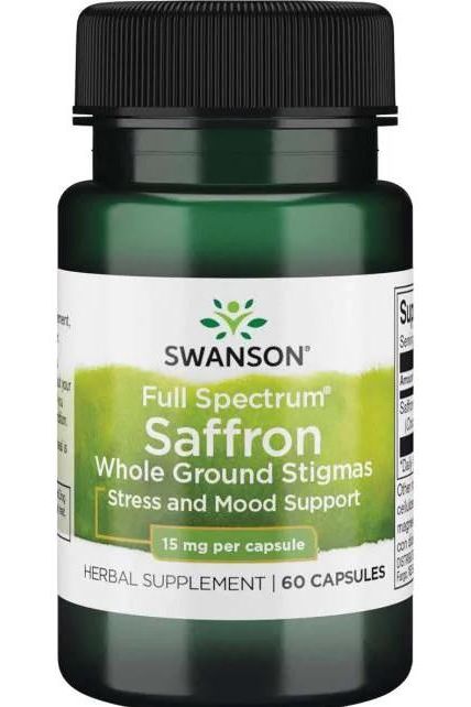 Swanson - Full Spectrum Saffron, 15mg - 60 caps - Nutri.se