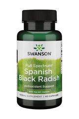 Swanson - Full-Spectrum Spanish Black Radish, 500mg - 60 caps - Nutri.se