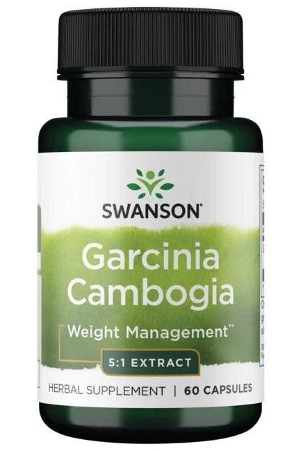 Swanson - Garcinia Cambogia 5:1 Extract, 80mg - 60 caps - Nutri.se