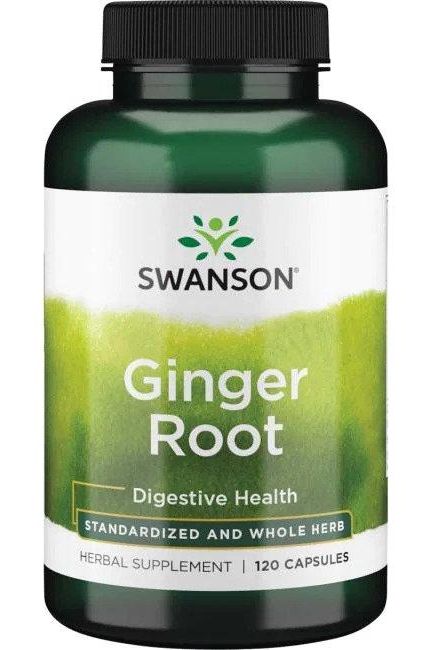 Swanson - Ginger Root - 120 caps - Nutri.se