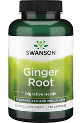 Swanson - Ginger Root - 120 caps - Nutri.se