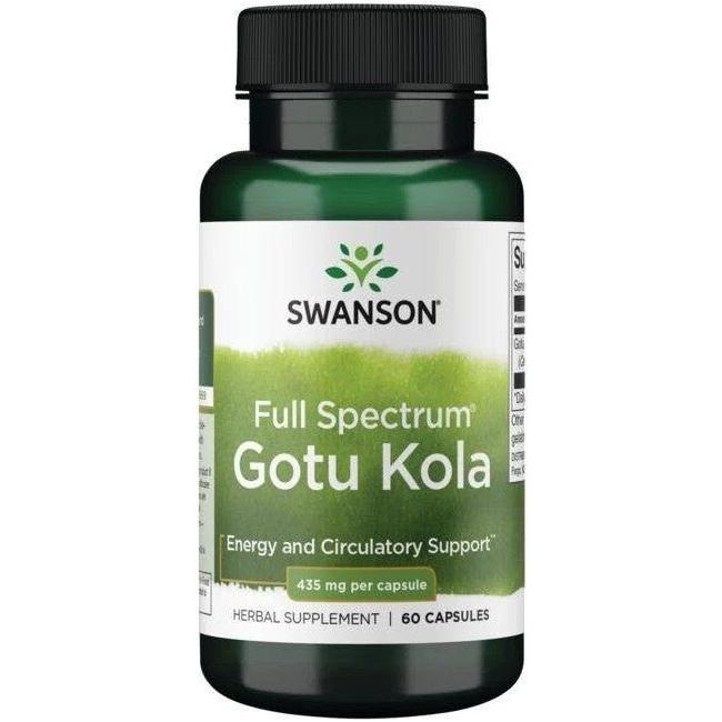 Swanson - Gotu Kola, 435mg - 60 caps - Nutri.se
