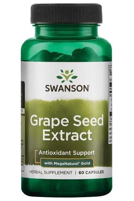 Swanson - Grape Seed Extract with MegaNatural Gold - 60 caps - Nutri.se