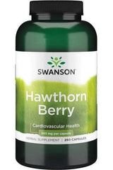 Swanson - Hawthorn Berries, 565mg - 250 caps - Nutri.se