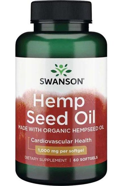 Swanson - Hemp Seed Oil - 60 softgels - Nutri.se