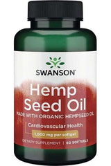 Swanson - Hemp Seed Oil - 60 softgels - Nutri.se