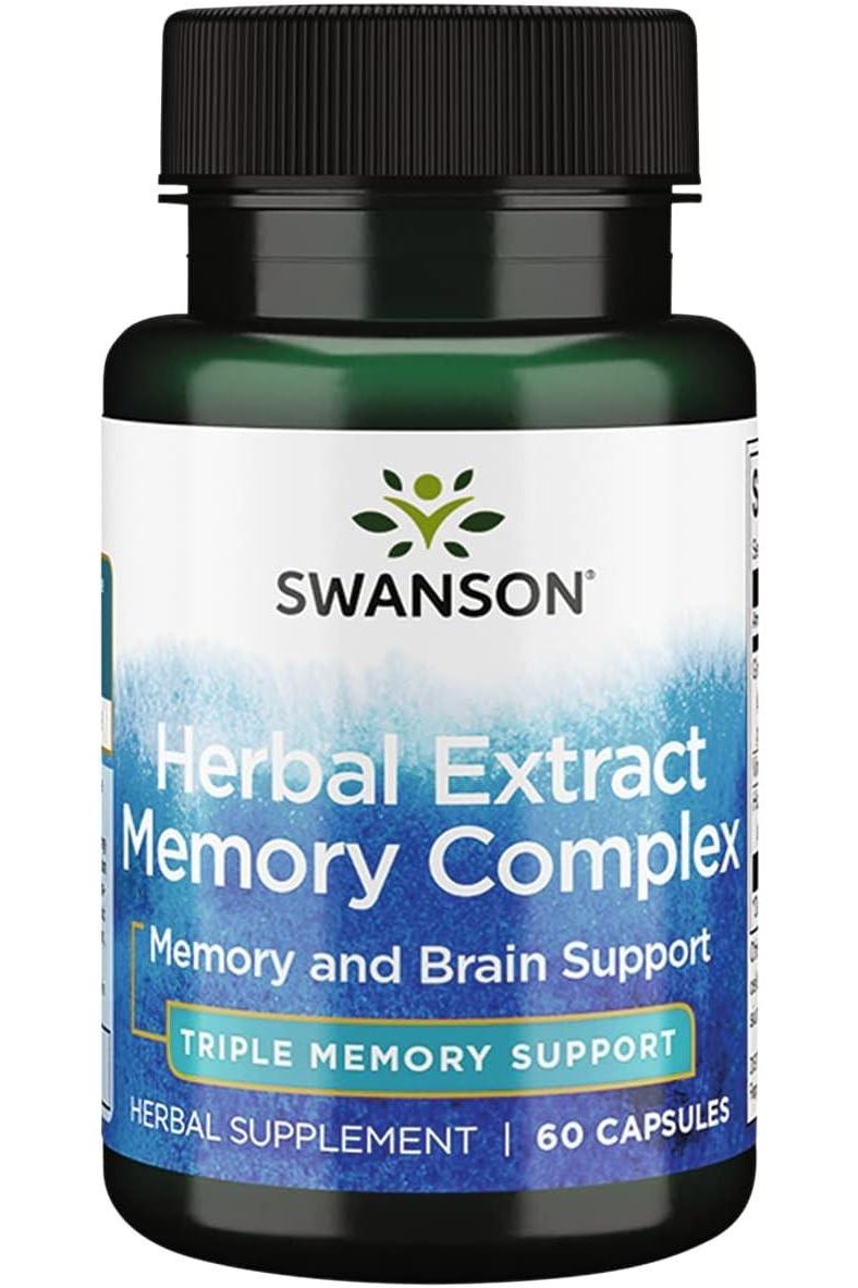 Swanson - Herbal Extract Memory Complex - 60 caps - Nutri.se Swanson - Herbal Extract Memory Complex - 60 caps - Nutri.se
