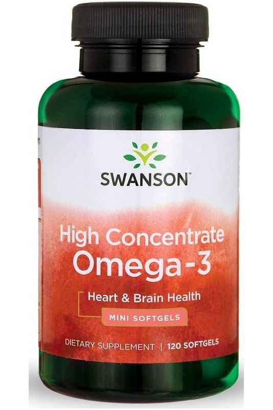 Swanson - High Concentrate Omega-3 - 120 softgels