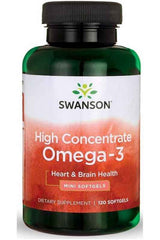 Swanson - High Concentrate Omega-3 - 120 softgels