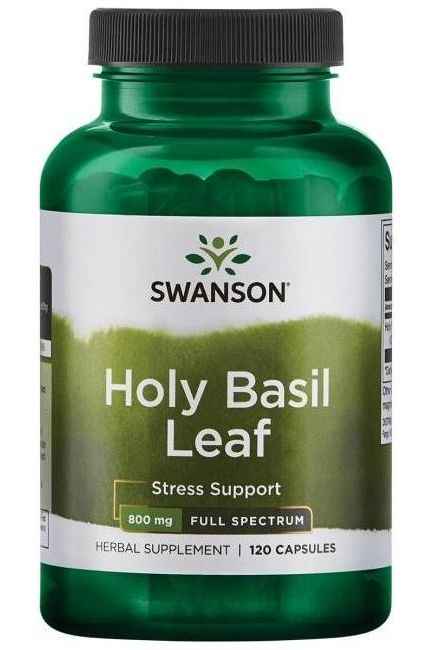 Swanson - Holy Basil Leaf, 800mg - 120 caps
