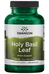 Swanson - Holy Basil Leaf, 800mg - 120 caps