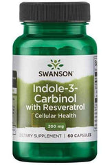 Swanson - Indole-3-Carbinol with Resveratrol, 200mg - 60 caps