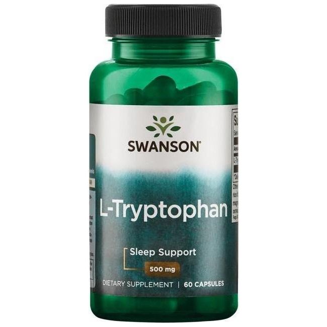 Swanson - L-Tryptophan, 500mg - 60 caps - Nutri.se