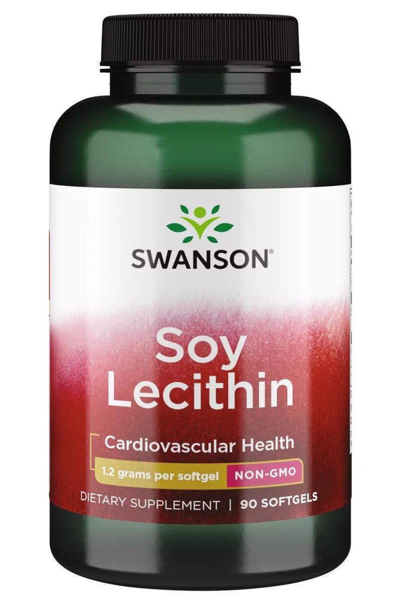 Swanson - Lecithin - 1200mg - 90 softgels - Nutri.se