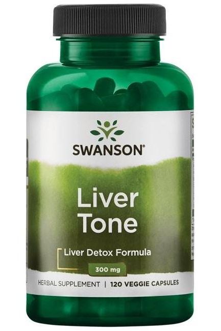 Swanson - Liver Tone Liver Detox Formula, 300mg - 120 vcaps - Nutri.se