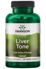 Swanson - Liver Tone Liver Detox Formula, 300mg - 120 vcaps - Nutri.se
