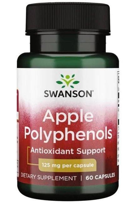 Swanson - Maximum Strength Apple Polyphenols, 125mg - 60 caps - Nutri.se