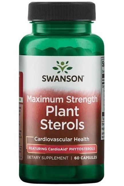 Swanson - Maximum Strength Plant Sterols CardioAid - 60 caps - Nutri.se