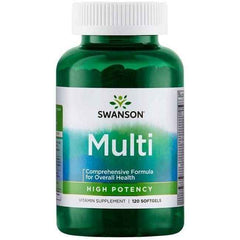 Swanson - Multi High Potency - 120 softgels - Nutri.se