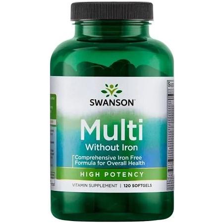 Swanson - Multi Without Iron - 120 softgels - Nutri.se
