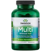 Swanson Multi Without Iron 120 Sgels framsida