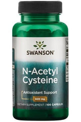 Swanson - N-Acetyl Cysteine, 600mg - 100 caps - Nutri.se