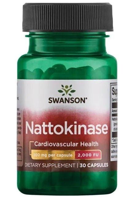 Swanson - Nattokinase, 100mg - 30 caps - Nutri.se