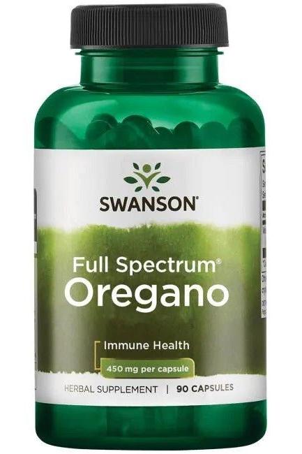 Swanson - Oregano, 450mg - 90 caps - Nutri.se