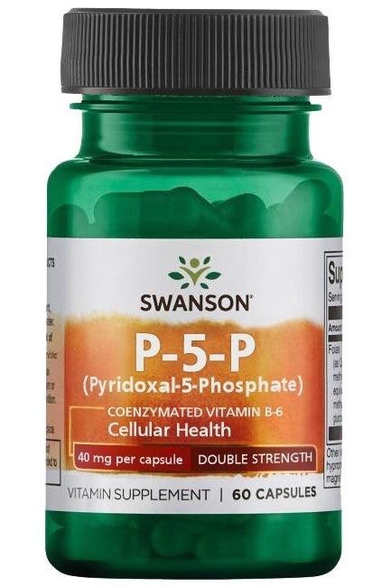 Swanson - P-5-P (Pyridoxal-5-Phosphate) Coenzymated Vitamin B-6 - Nutri.se