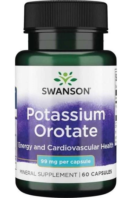 Swanson - Potassium Orotate - 60 caps - Nutri.se