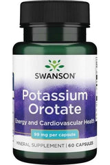 Swanson - Potassium Orotate - 60 caps - Nutri.se