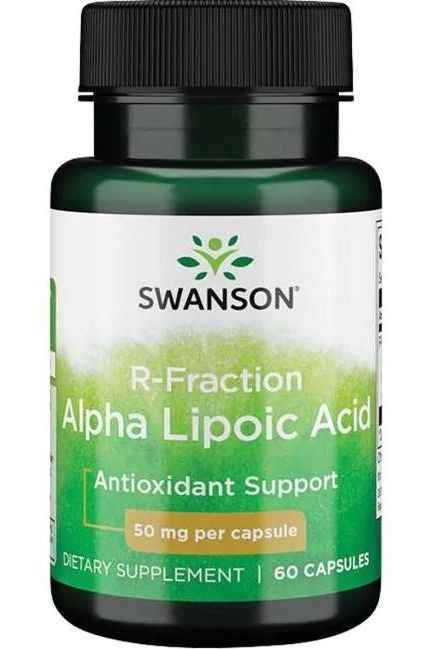 Swanson - R-Fraction Alpha Lipoic Acid, 50mg - 60 caps