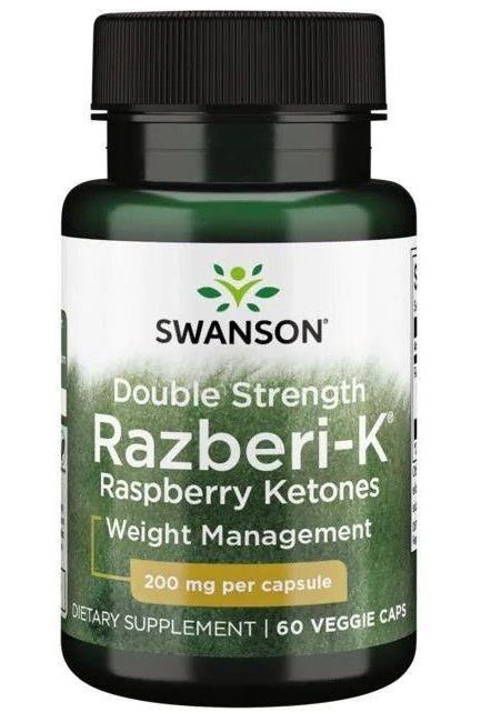 Swanson - Razberi-K, 200mg Double Strength - 60 vcaps - Nutri.se