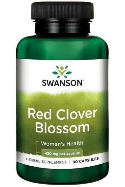 Swanson - Red Clover Blossom, 430mg - 90 caps - Nutri.se