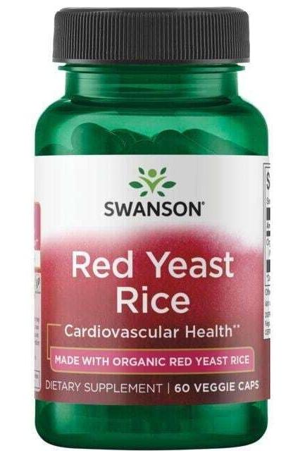Swanson - Red Yeast Rice 600mg - 60 vcaps - Nutri.se