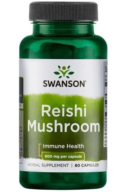 Swanson - Reishi Mushroom, 600mg - 60 caps - Nutri.se