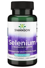 Swanson - Selenium (L-Selenomethionine), 100mcg - 200 caps - Nutri.se