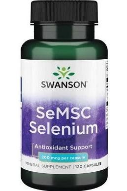 Swanson - SeMSC Selenium, 200mcg - 120 caps - Nutri.se