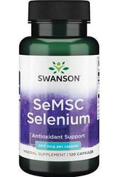 Swanson - SeMSC Selenium, 200mcg - 120 caps - Nutri.se