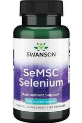 Swanson - SeMSC Selenium, 200mcg - 120 caps - Nutri.se