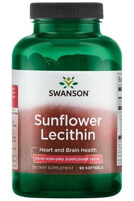Swanson - Sunflower Lecithin - 90 softgels - Nutri.se