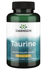 Swanson - Taurine, 500mg - 100 caps - Nutri.se