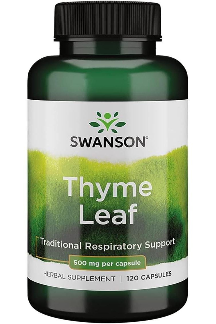 Swanson - Thyme Leaf, 500mg - 120 caps - Nutri.se