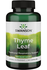 Swanson - Thyme Leaf, 500mg - 120 caps - Nutri.se