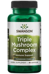 Swanson - Triple Mushroom Standardized Complex - 60 caps