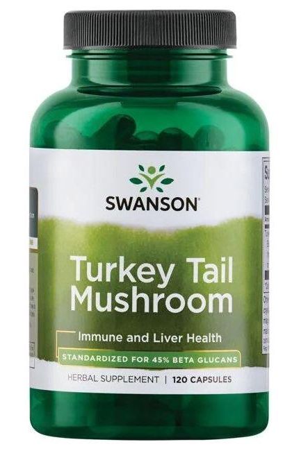 Swanson - Turkey Tail Mushroom - 120 caps - Nutri.se