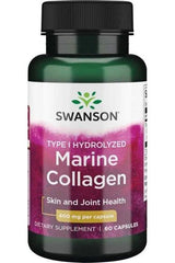 Swanson - Type I Hydrolyzed Marine Collagen - 60 caps - Nutri.se
