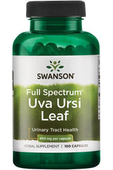 Swanson - Uva Ursi Leaf, 450mg - 100 caps - Nutri.se