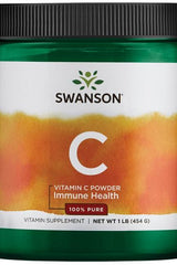 Swanson - Vitamin C Powder, 100% Pure - 454 grams - Nutri.se
