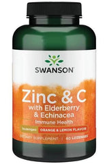 Swanson - Zinc & C with Elderberry & Echinacea - Nutri.se
